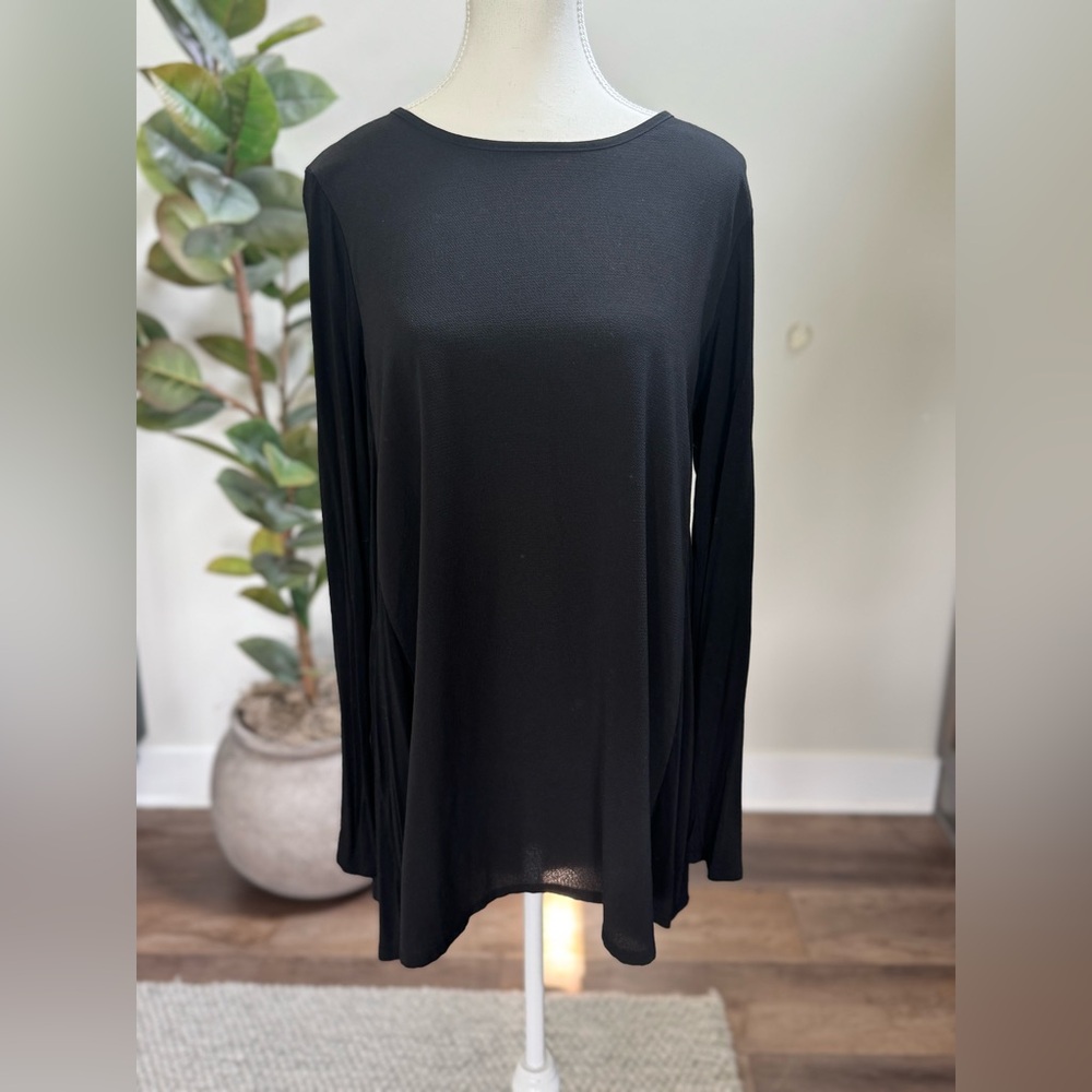 Red by BKE Black Long Sleeve Tunic Top
